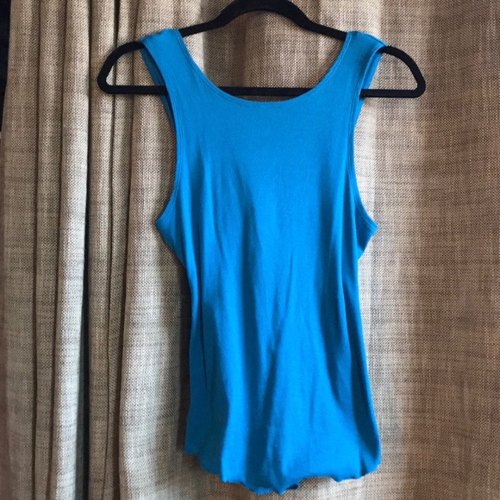 Free people twisted open back tank size small